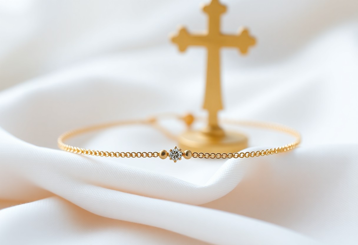 Braccialetti con Diamantino per Battesimo