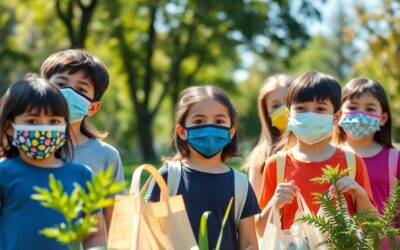 Mascherine Lavabili per Bambini: Sostenibilità, Comfort e Guida alla Scelta