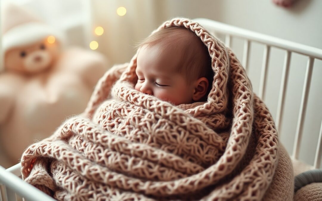 Copertina Neonato in Lana: Morbidezza e Calore per il Tuo Bambino