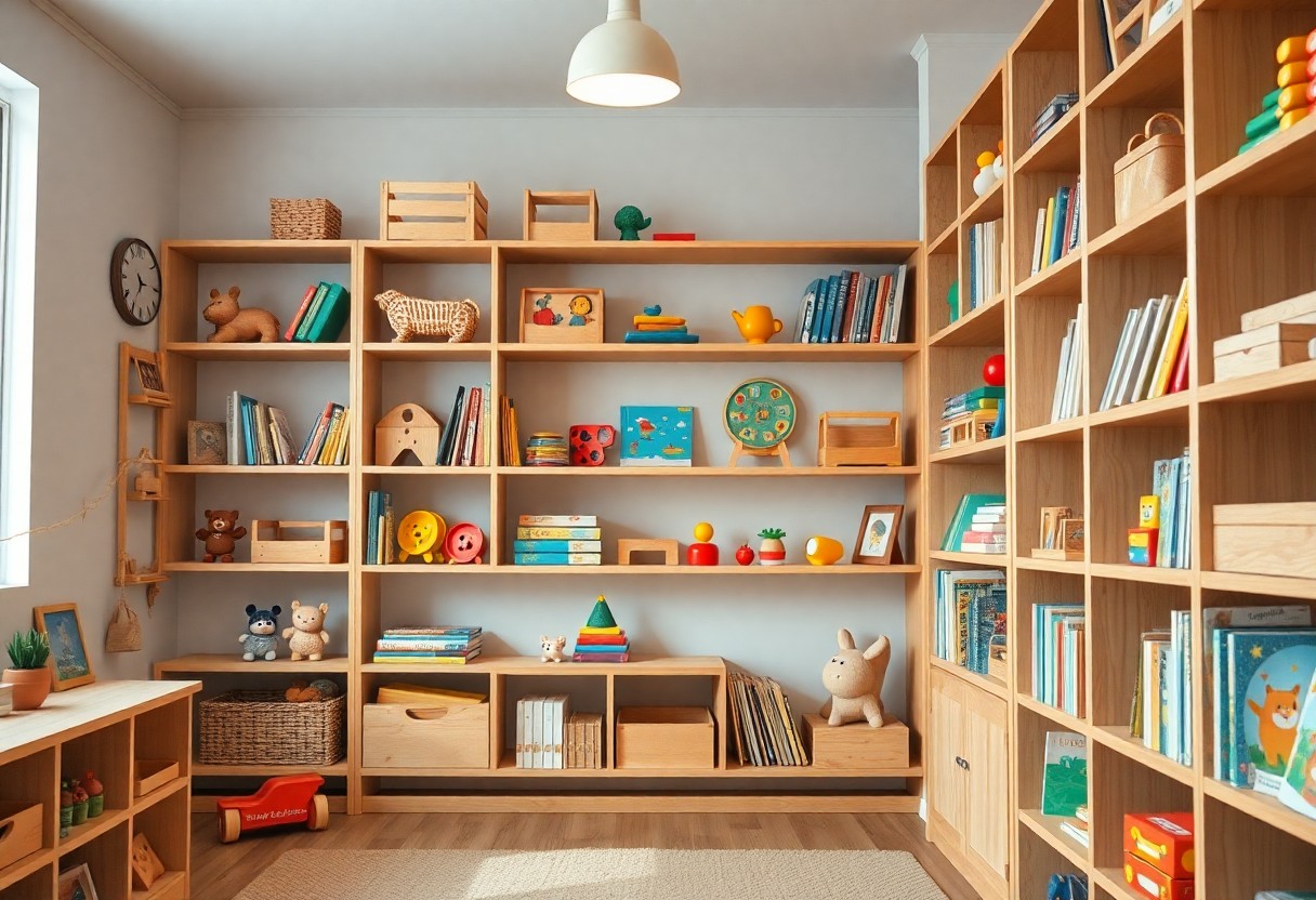 Scaffali Montessori