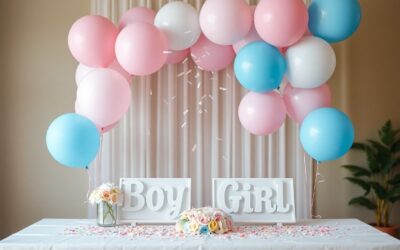 Kit Completo Palloncino Gender Reveal: Tutto il Necessario per una Rivelazione Perfetta